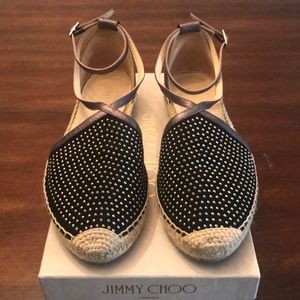 JIMMY CHOO Donna Espadrille Flats